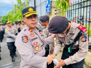 Penutupan Latja Diktukba Polri, Waka Polres Parepare Lepas 75 Siswa Kembali ke SPN Batua